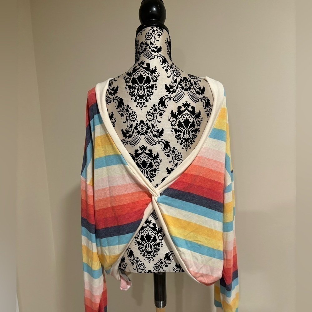 Bucket List Open Back Sweater​​​​​​​​​​​​​​​ - Picture 3 of 5